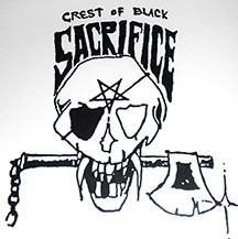 Sacrifice – Crest Of Black (1986, Cassette) - Discogs