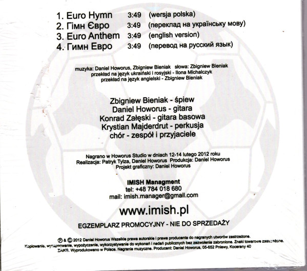 last ned album Imish - Euro 2012 Hymn
