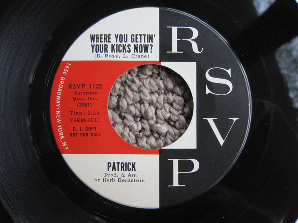 ladda ner album Patrick - We Gotta Stick It Out Where You Gettin Your Kicks Now