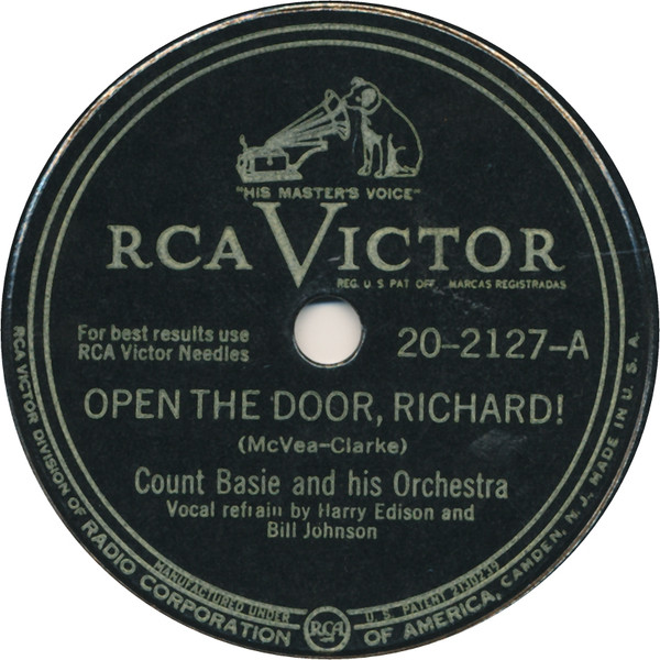 lataa albumi Count Basie And His Orchestra - Open The Door Richard