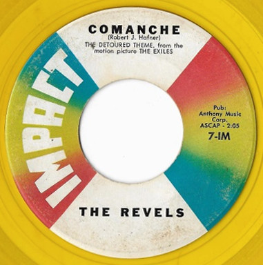 The Revels – Comanche / Rampage (1961, Yellow, Vinyl) - Discogs