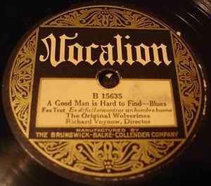 Original Wolverines - Royal Garden Blues / A Good Man Is Hard To Find album cover