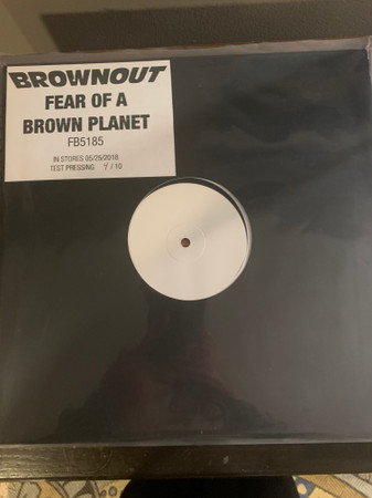 Brownout – Fear Of A Brown Planet (2018, Vinyl) - Discogs