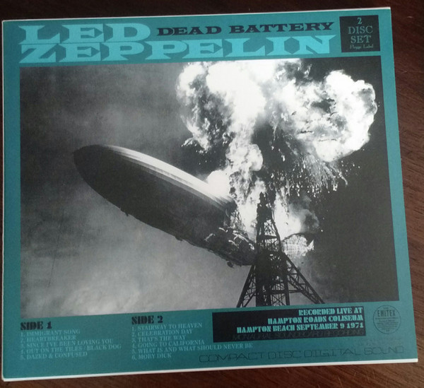 Led Zeppelin – Dead Battery (CD) - Discogs