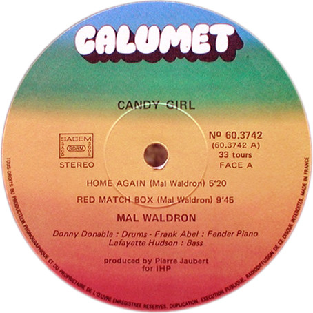ladda ner album Mal Waldron - Candy Girl