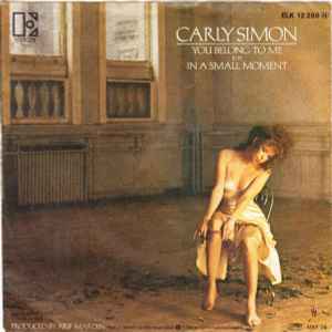Carly Simon - You Belong To Me album cover