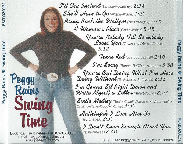 baixar álbum Peggy Rains - Swing Time