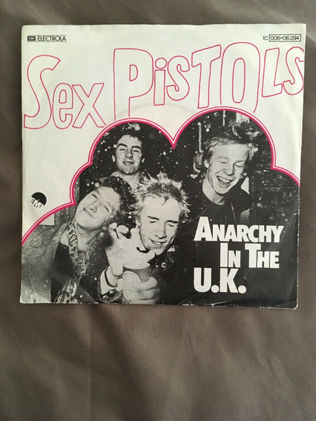 Sex Pistols – Anarchy In The U.K. (1976, Vinyl) - Discogs