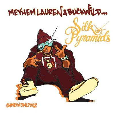 Meyhem Lauren & Buckwild – Silk Pyramids (2014, Gold and Clear 