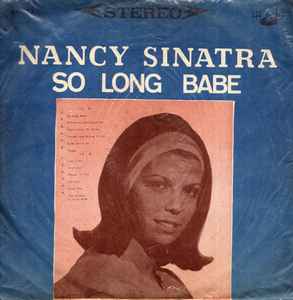 Nancy Sinatra - So Long Babe album cover