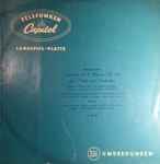 Cover of Concerto In E Minor, Op. 64 / Concerto No. 1 In G Minor, Op. 26, 1954, Vinyl