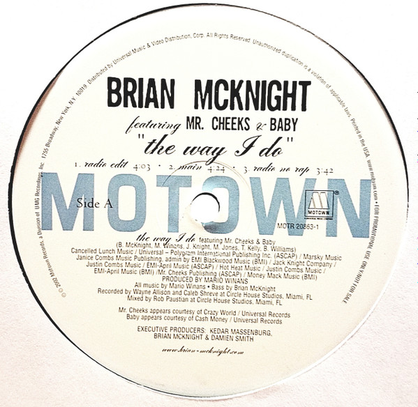 Brian McKnight Featuring Mr. Cheeks & Baby – The Way I Do (2002 