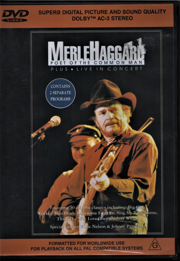 ladda ner album Merle Haggard - Poet Of The Common Man Plus Live In Concert