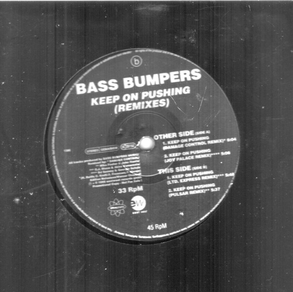 Album herunterladen Bass Bumpers - Keep On Pushing Remixes