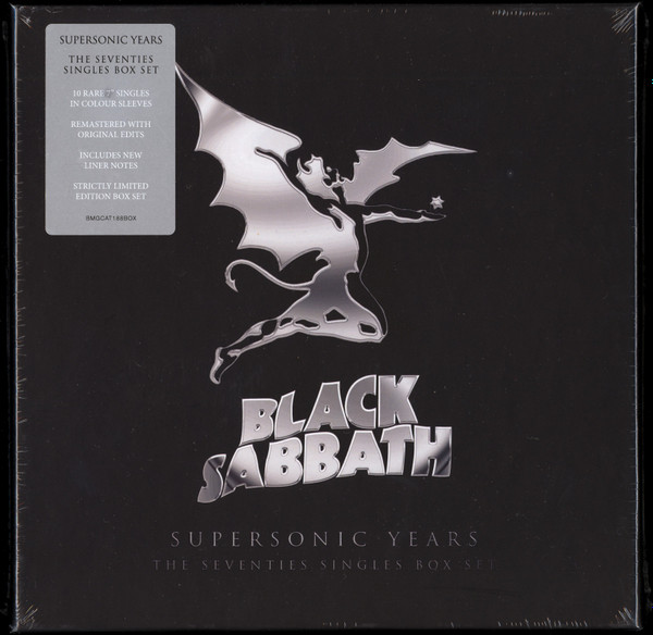 Black Sabbath – Supersonic Years: The Seventies Singles Box Set (2018