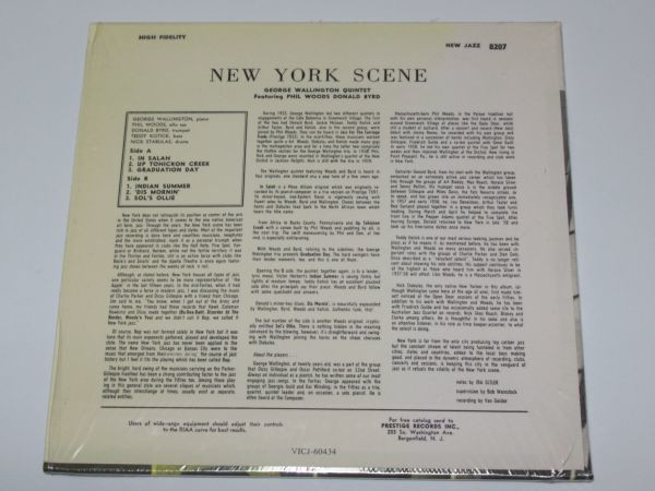 descargar álbum George Wallington Quintet - The New York Scene