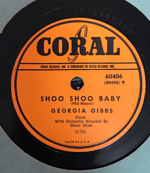 baixar álbum Georgia Gibbs - Once Upon A Nickel Shoo Shoo Baby