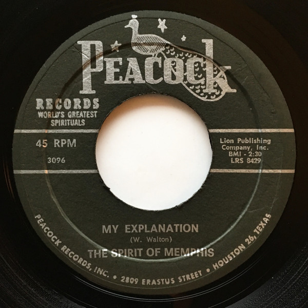 baixar álbum The Spirit Of Memphis - Pay Day My Explanation