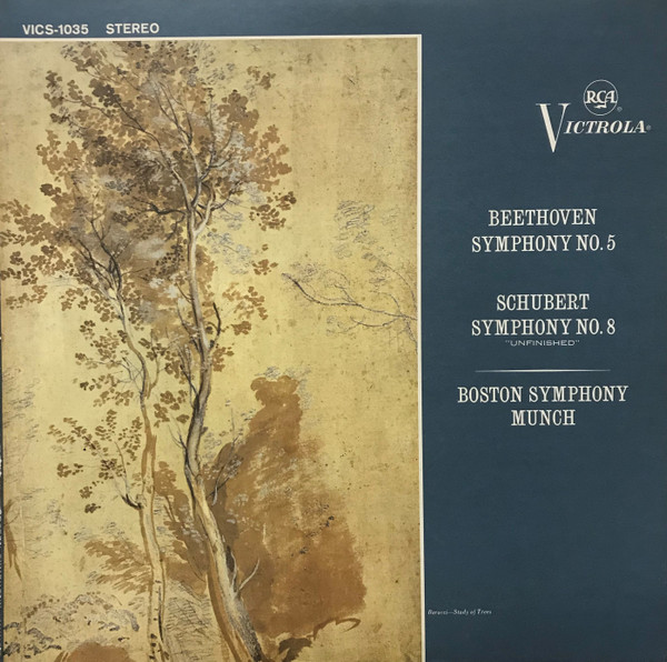 Beethoven, Schubert, Boston Symphony, Munch – Symphony No. 5