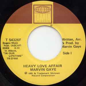 Marvin Gaye - Heavy Love Affair / Far Cry album cover