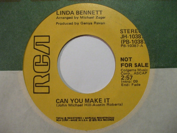 baixar álbum Linda Bennett - Can You Make It