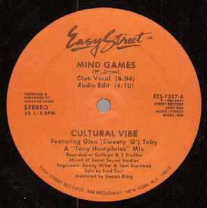 Cultural Vibe - Mind Games album cover