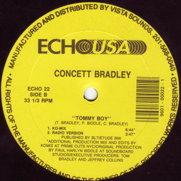Album herunterladen Concett Bradley - Tommy Boy