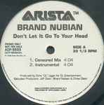 Cover of Don't Let It Go To Your Head, 1998, Vinyl