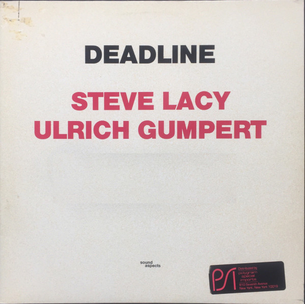 Album herunterladen Steve Lacy, Ulrich Gumpert - Deadline