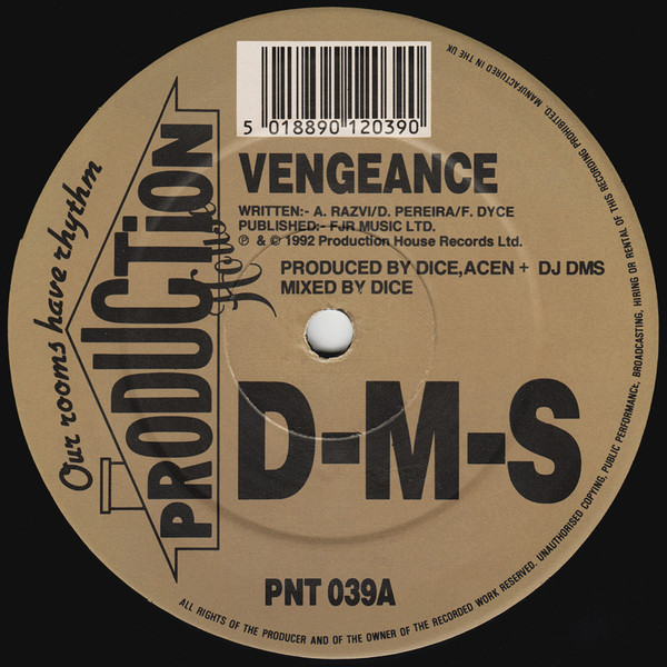 Martin Luther King Junior Bemyndige Rettsmedicin D-M-S – Vengeance / Love Overdose (Remix) (1992, Vinyl) - Discogs