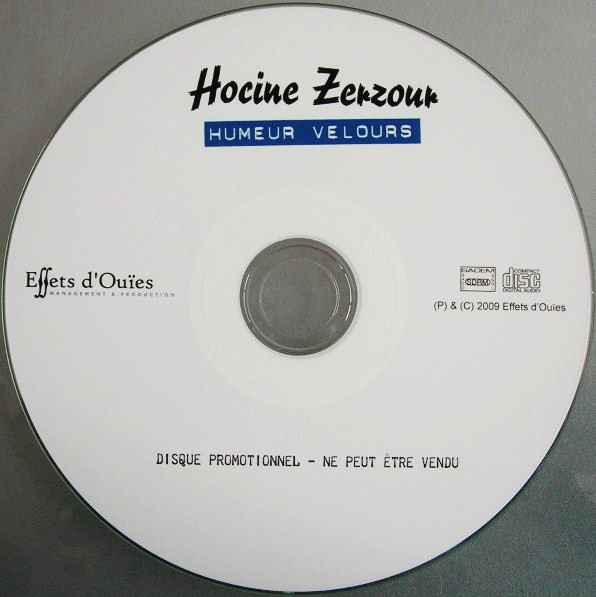 télécharger l'album Hocine Zerzour - Humeur Velours