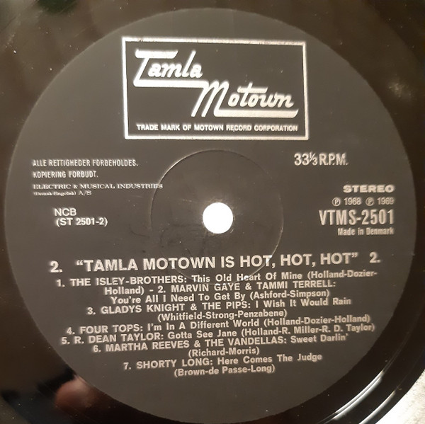 descargar álbum Download Various - Tamla Motown Is Hot Hot Hot Volume 4 album