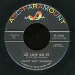 Cover of Let Love Go By / My Time To Cry, 1961, Vinyl