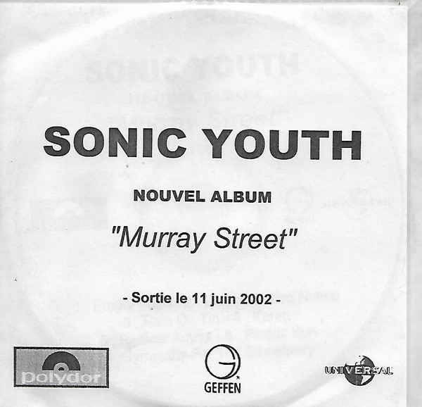 Sonic Youth – Murray Street (2002, CDr) - Discogs