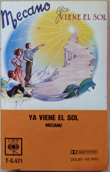 Mecano ‎– Ya Viene El Sol. Disco Vinilo. Estado VG/VG. 1984.R