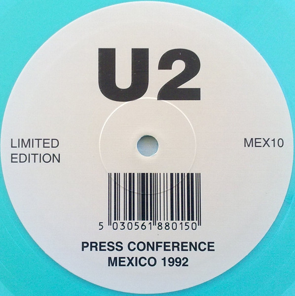 U2 – Press Conference Mexico 1992 (1997, CD) - Discogs