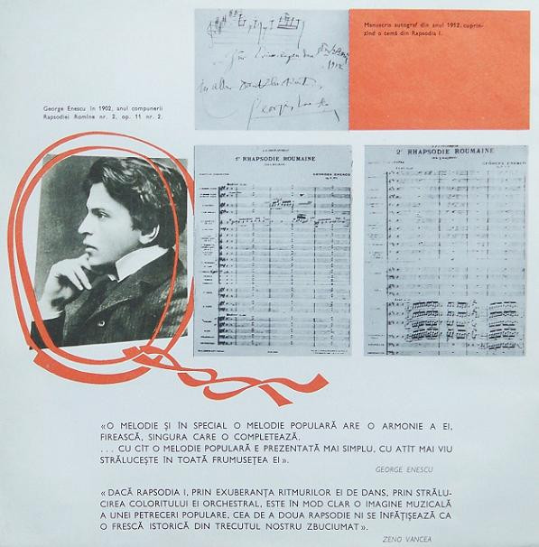 lataa albumi George Enescu - Rapsodiile Romîne Nr 1 Și 2