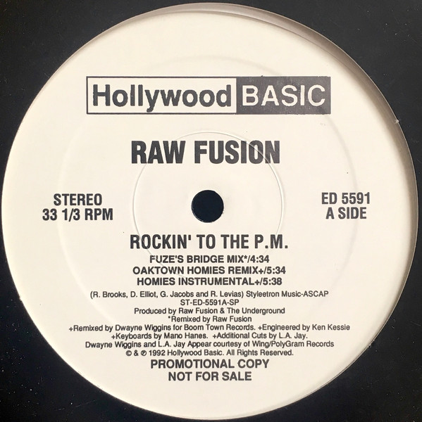 Raw Fusion - Rockin' To The P.M. / Throw Your Hands In The Air