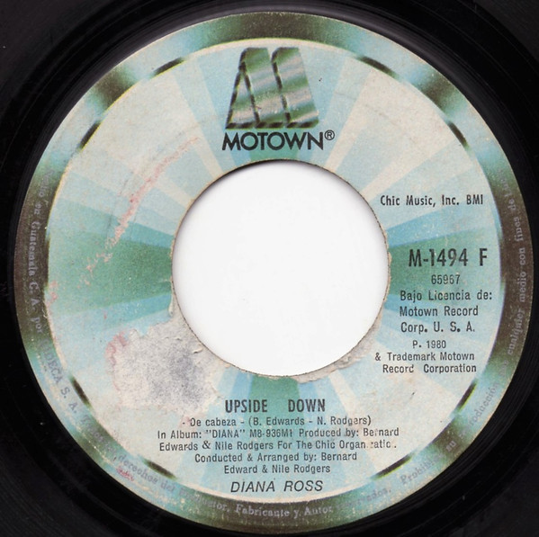 Diana Ross – Upside Down (1980, Vinyl) - Discogs