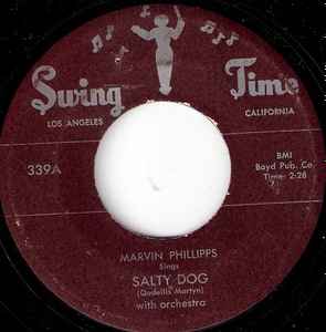 Marvin Phillips - Salty Dog / Sweetheart, Darling album cover
