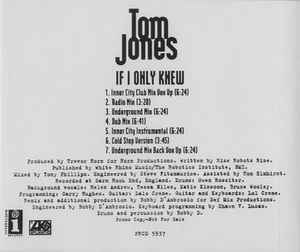 Tom Jones - If I Only Knew 