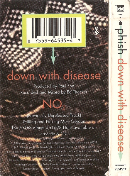 Album herunterladen Phish - Down With Disease