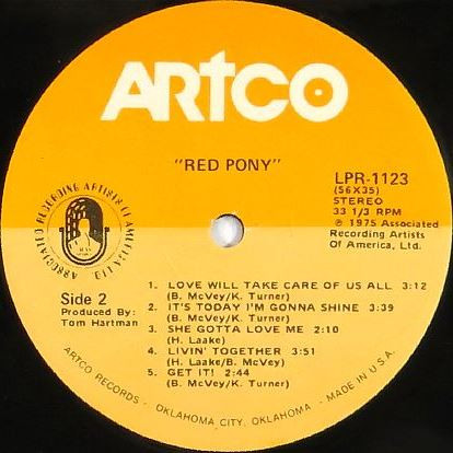 lataa albumi Red Pony - Red Pony