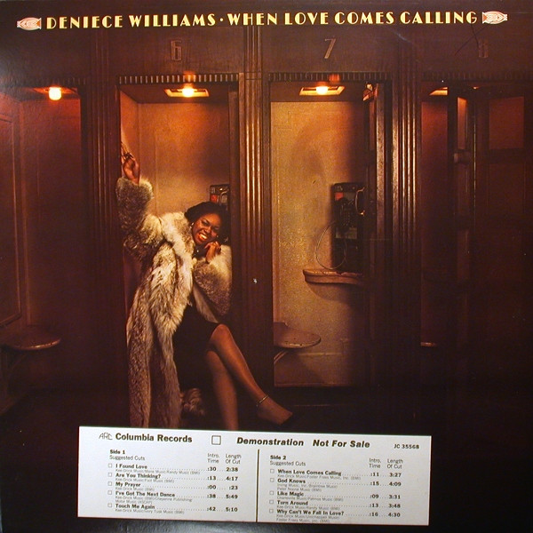 Deniece Williams – When Love Comes Calling (1979, Vinyl) - Discogs