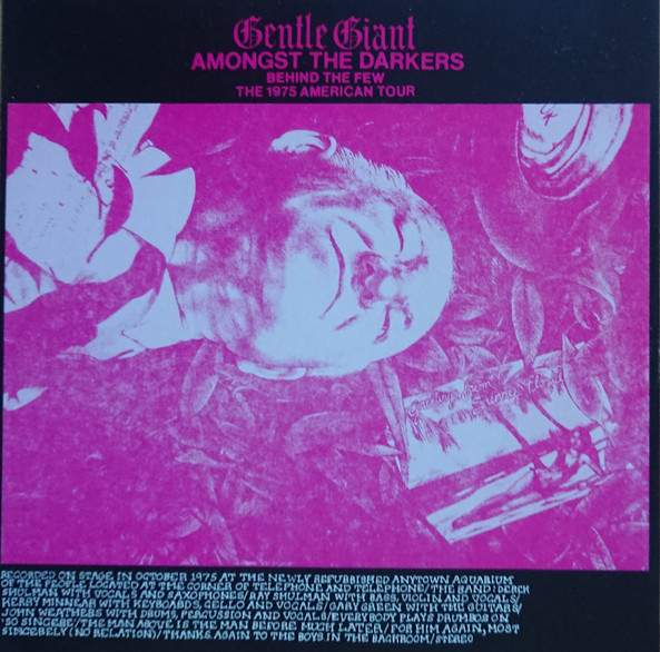 Gentle Giant – Live In New York 1975 (2005, CD) - Discogs