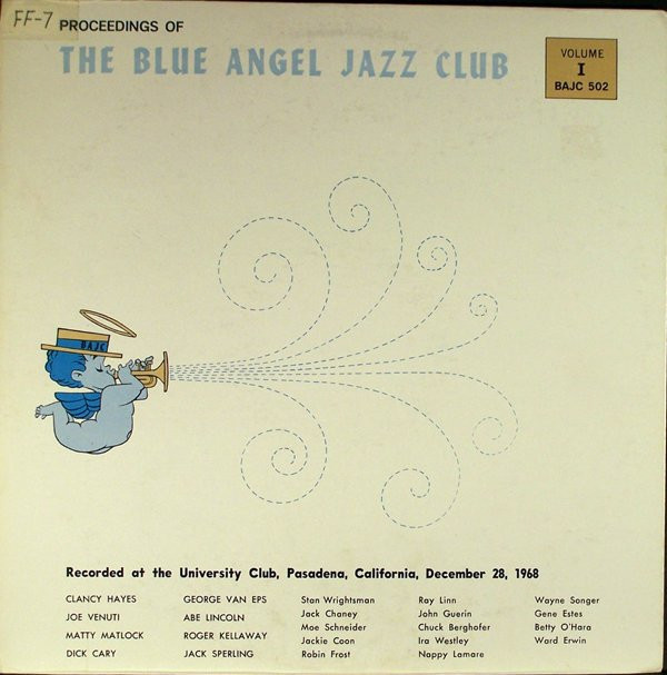lataa albumi The Blue Angel Jazz Club - Jazz At Pasadena 68 Volume 1