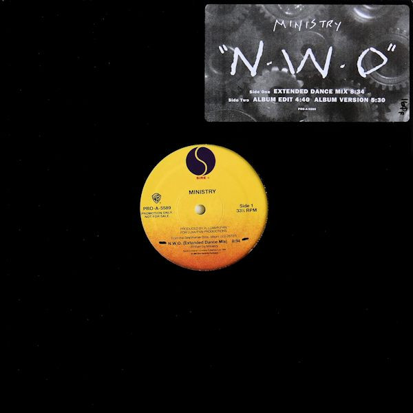 Ministry – N.W.O. / Hero / Just One Fix (1992, Vinyl) - Discogs