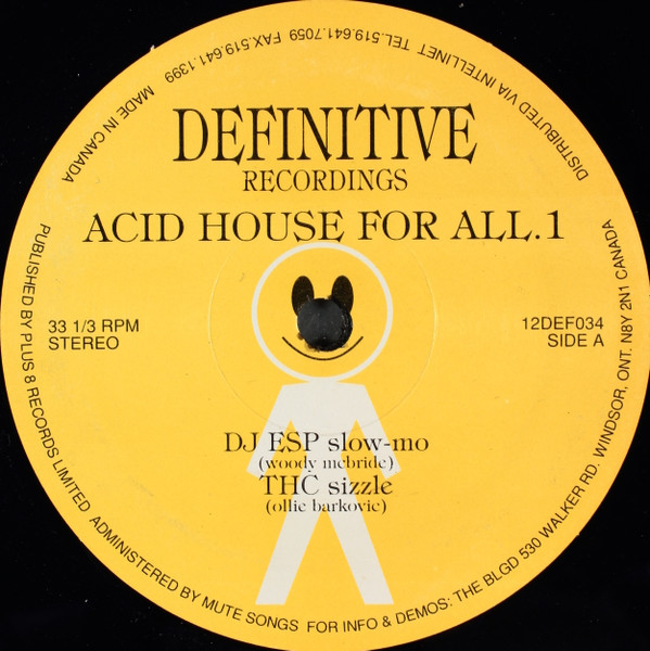 Acid House For All (1995, Vinyl) - Discogs