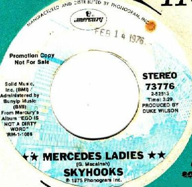 ladda ner album Skyhooks - Mercedes Ladies