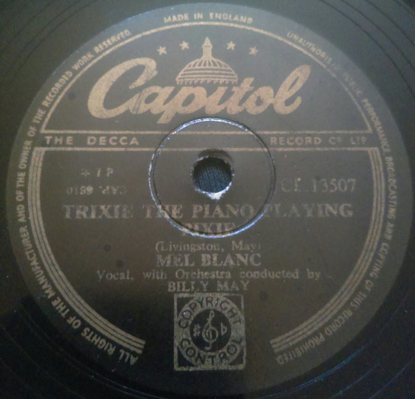 descargar álbum Mel Blanc - Trixie The Piano Playing Pixie K K K Katy